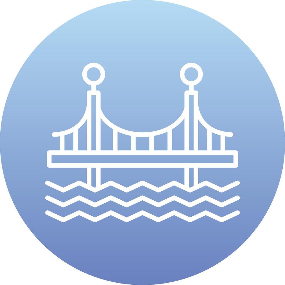 Bridge Vecto Icon vector