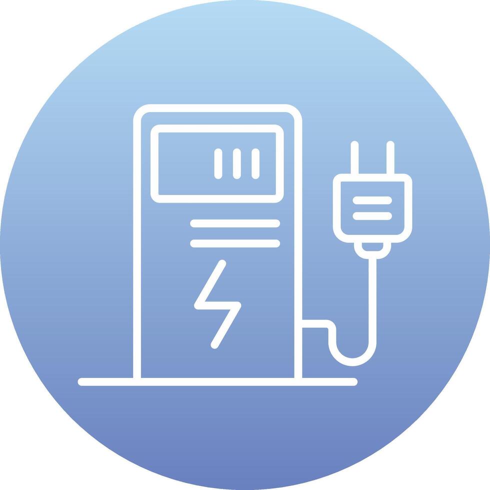 Electric Charge Vecto Icon vector