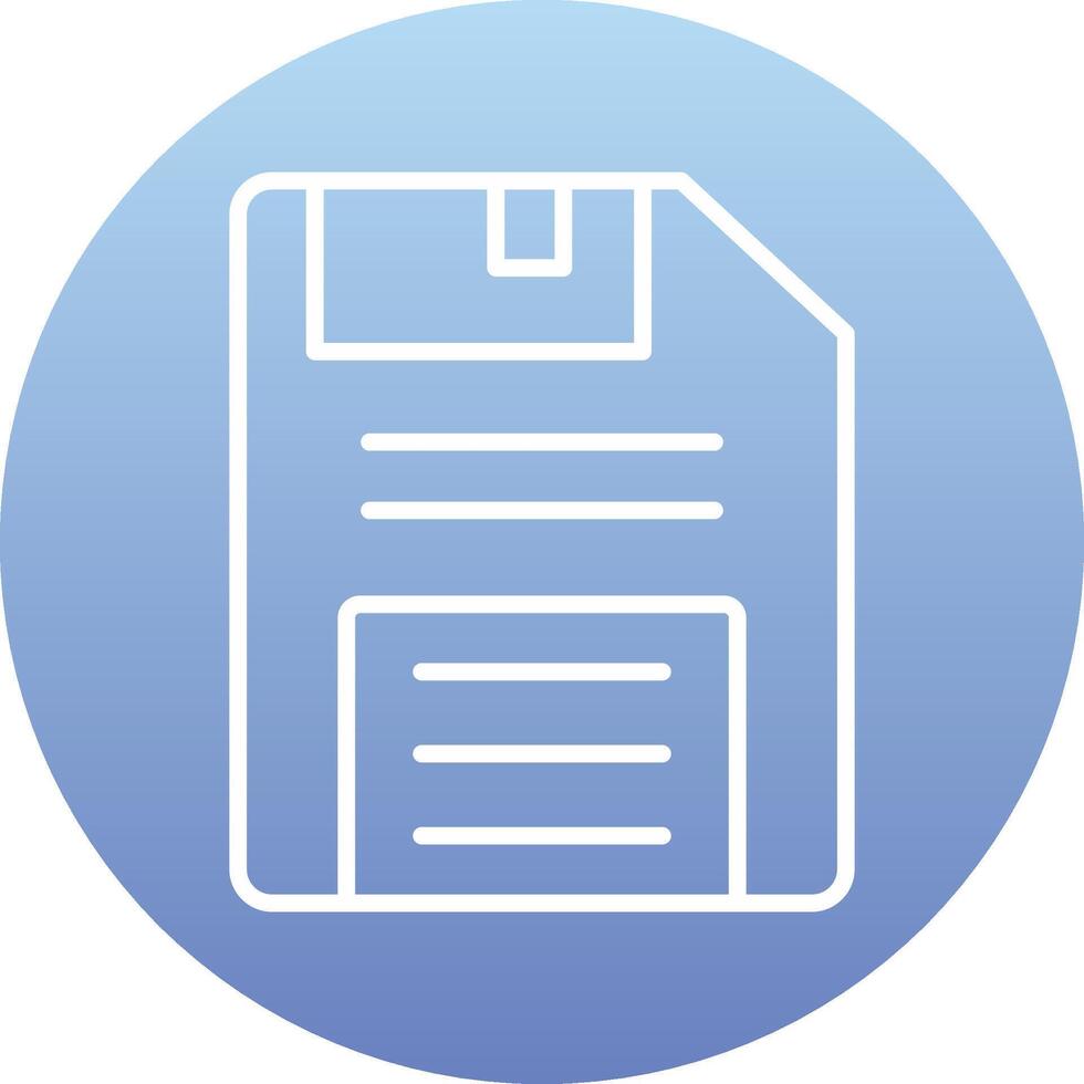 Floppy Disk Vecto Icon vector