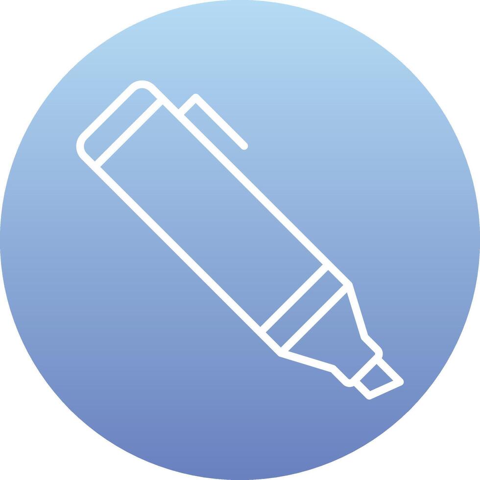 Highlighter Vecto Icon vector
