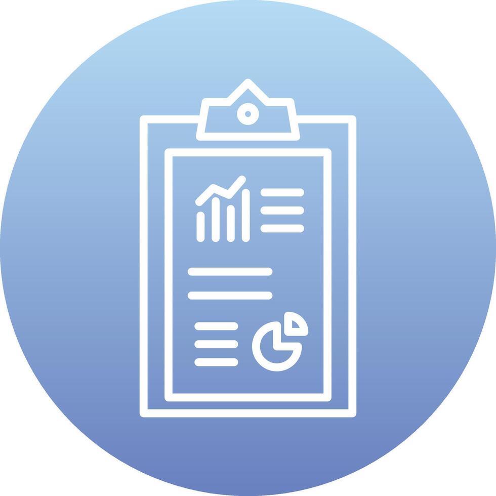 Work Report Vecto Icon vector