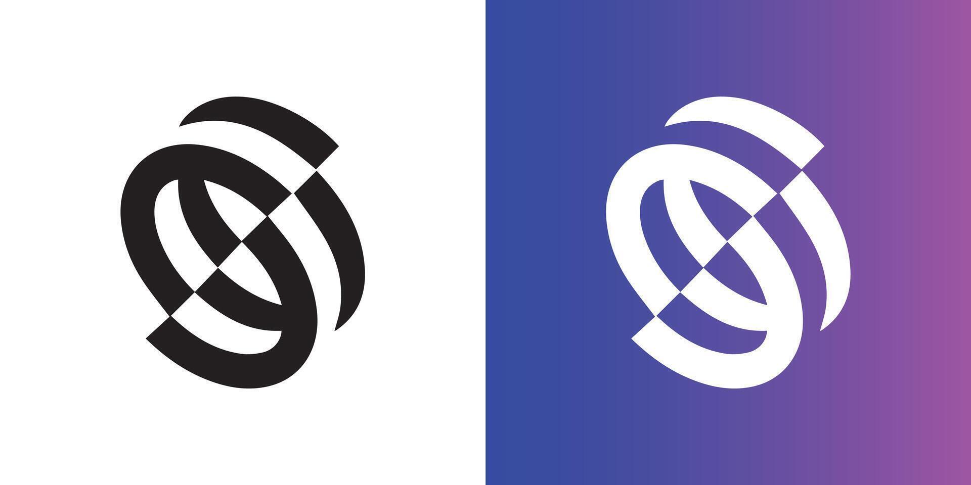 O letter Reverse icon vector Vector illustration