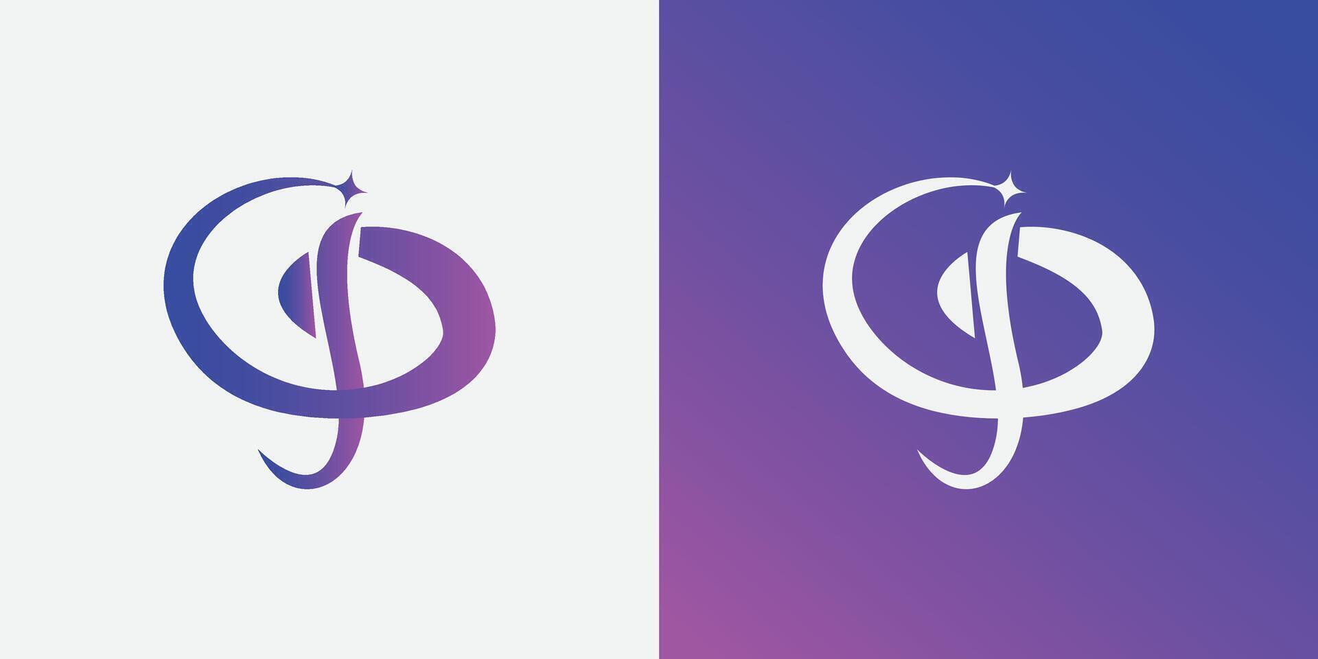 Modern Letter P Logo Template. P Letter Logo Design with Swoosh Icon Vector