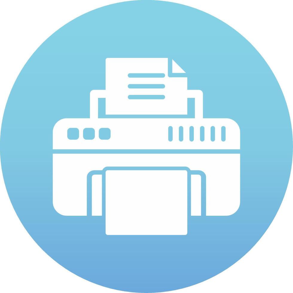 Printer Vecto Icon vector