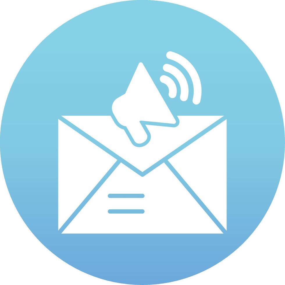 Email Marketing Vecto Icon vector