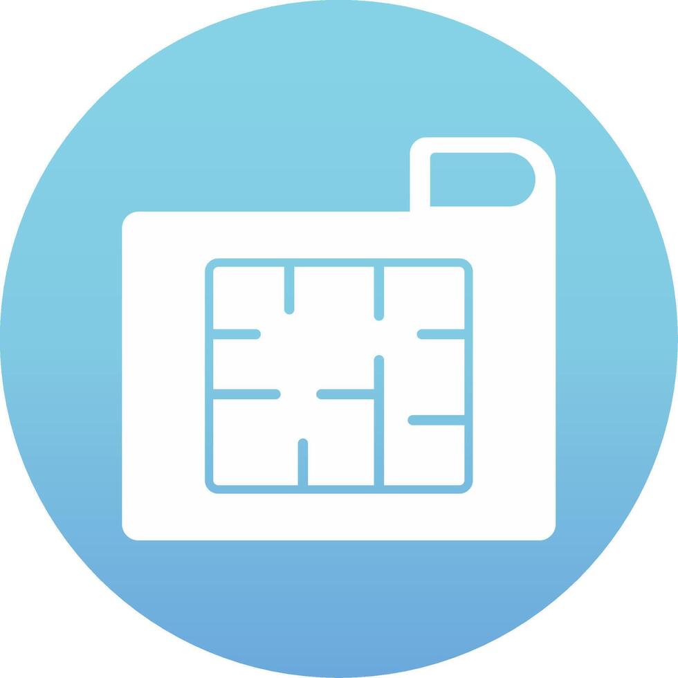 House Plan Vecto Icon vector