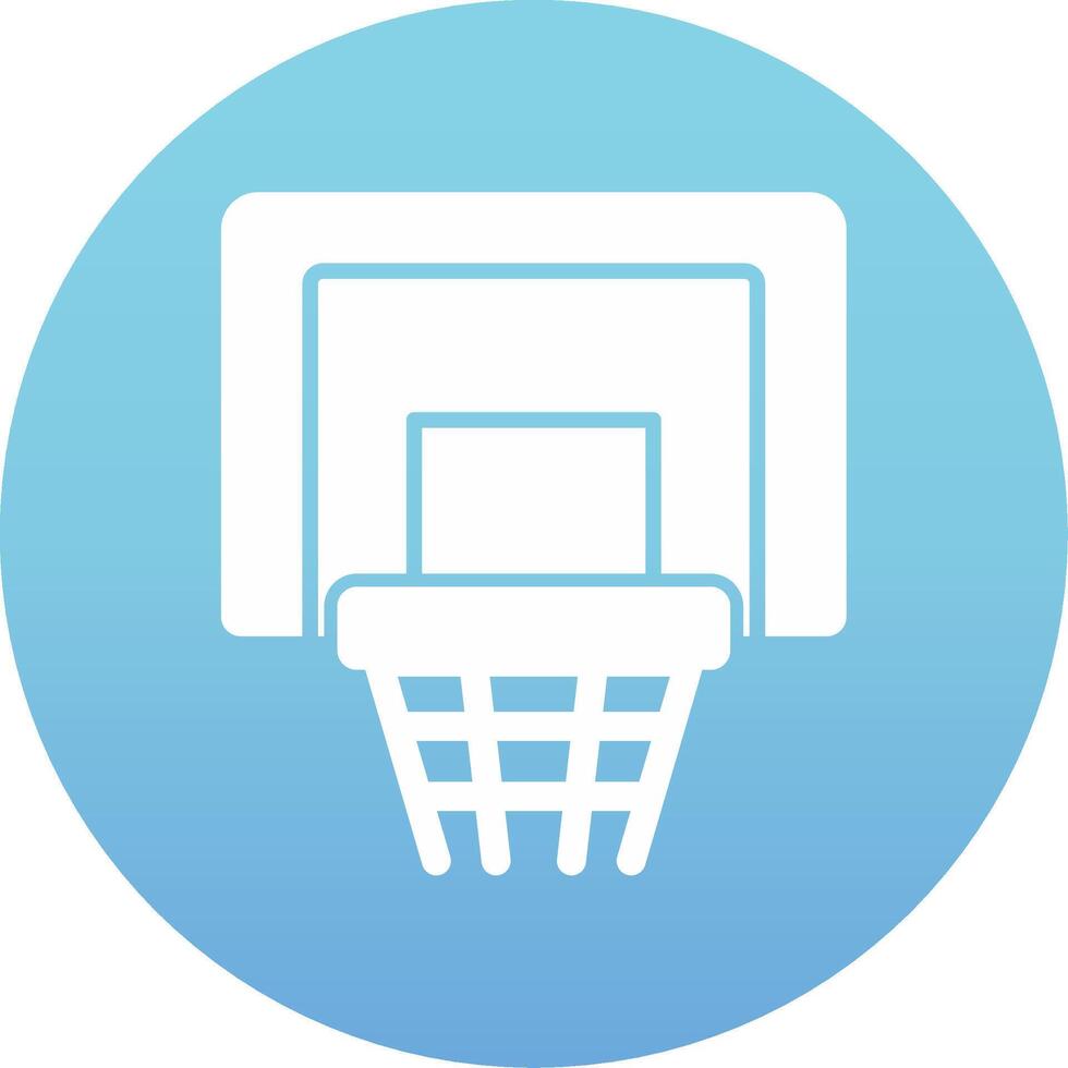 baloncesto aro vecto icono vector