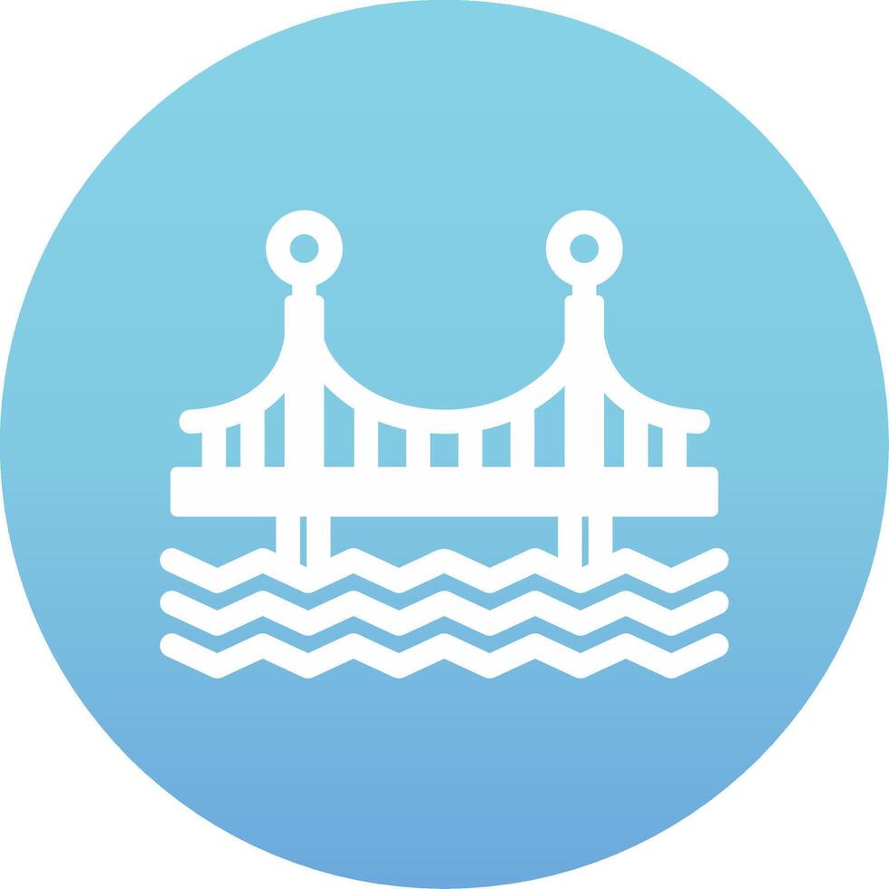 Bridge Vecto Icon vector