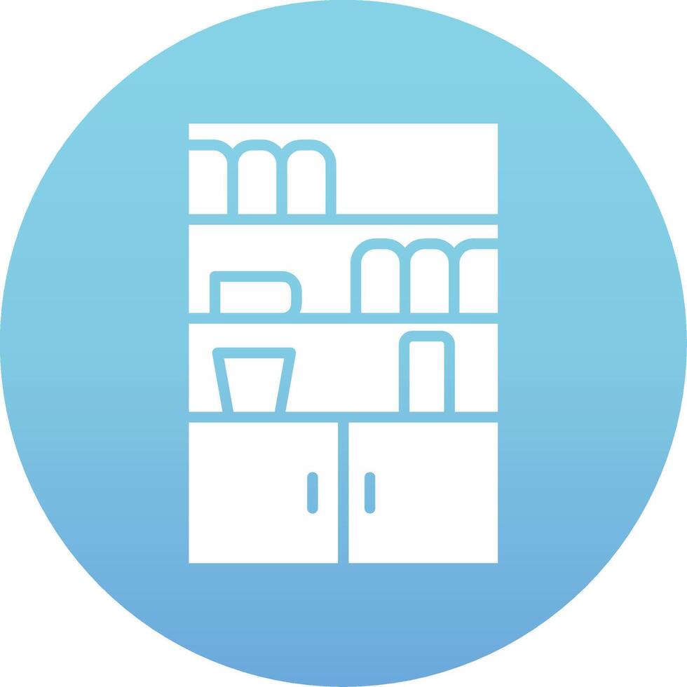 Cupboard Vecto Icon vector
