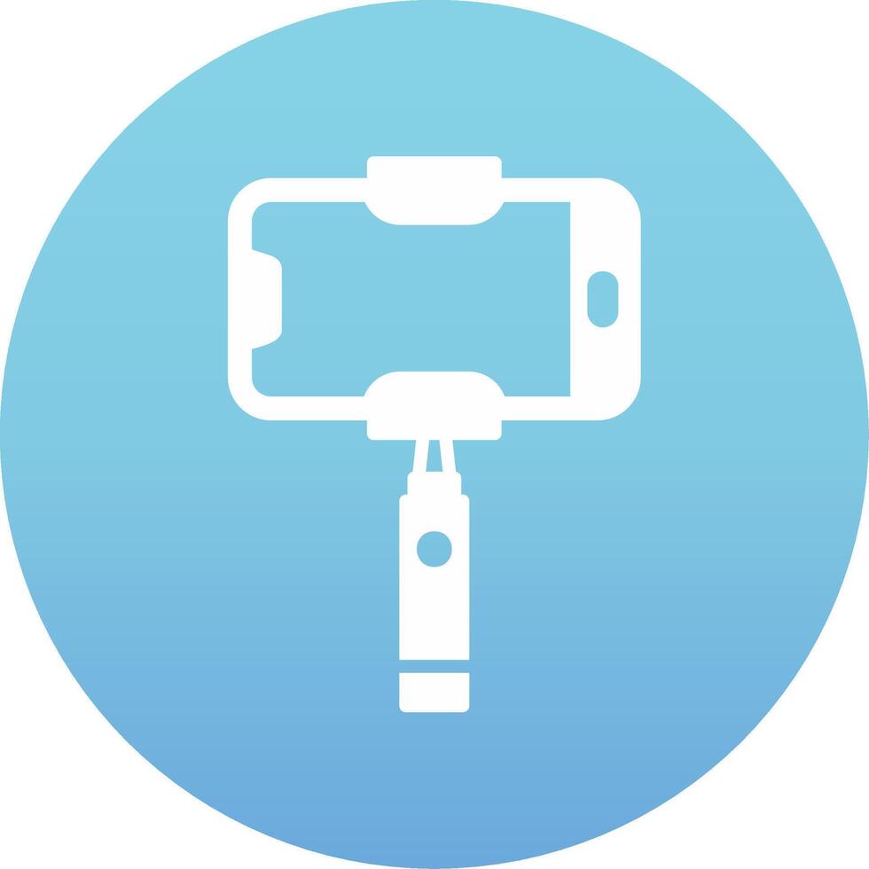 Selfie Stick Vecto Icon vector