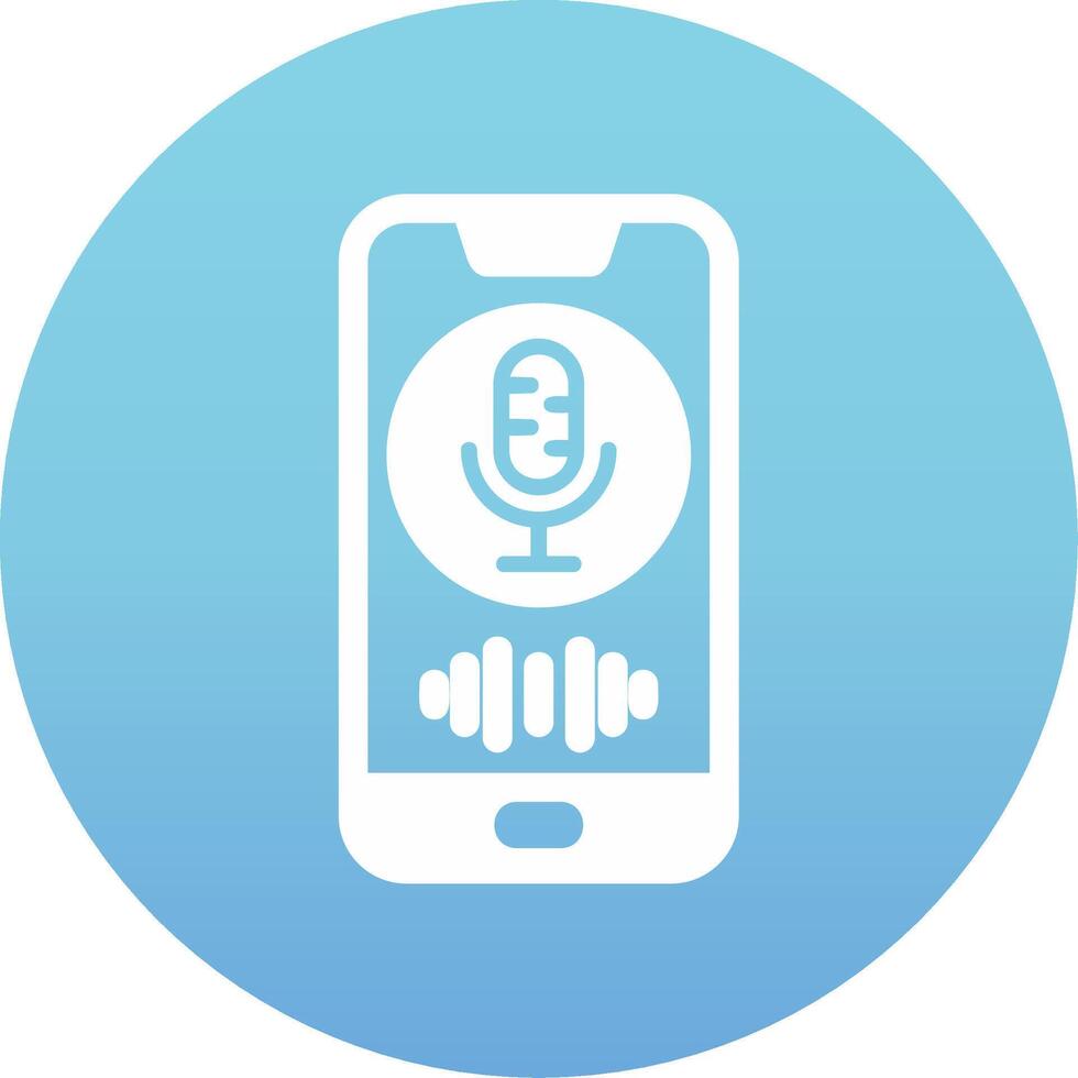 Voice Assistant Vecto Icon vector