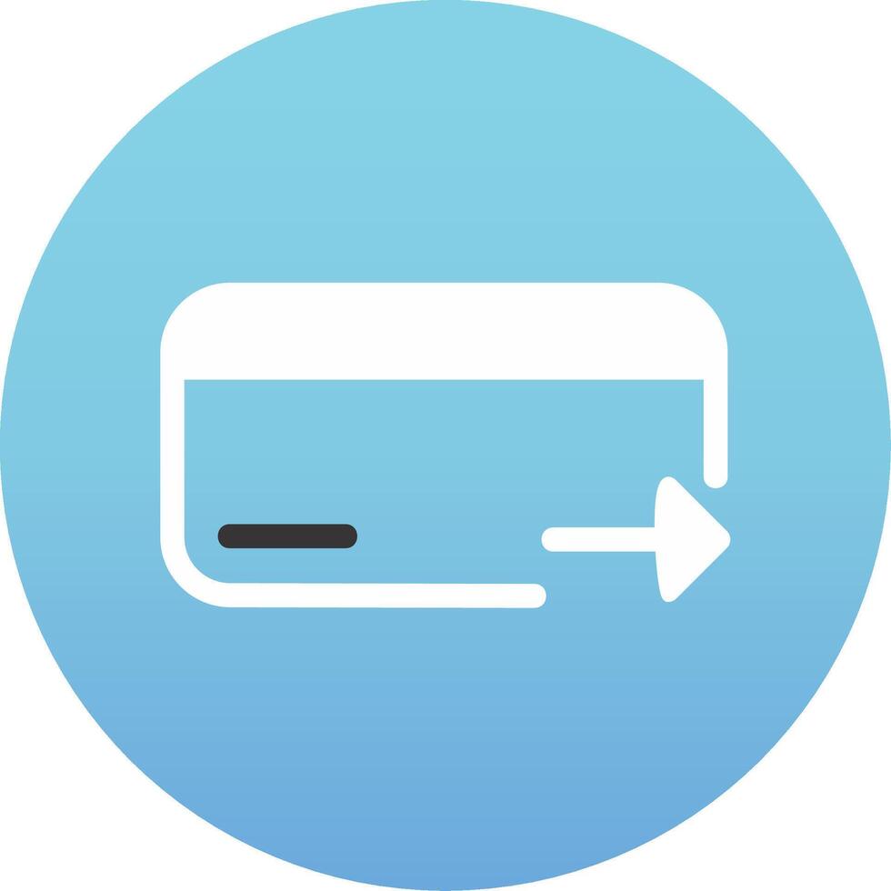 Credit Card Vecto Icon vector