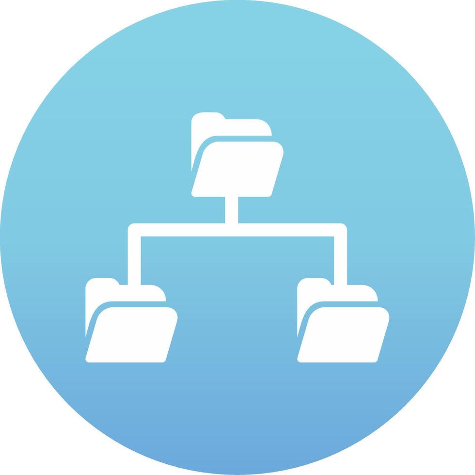 Folder Data Sharing Vecto Icon vector