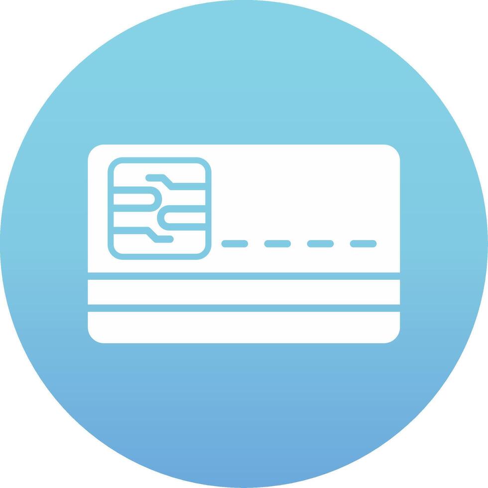Smart Card Vecto Icon vector
