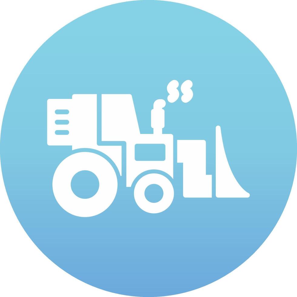 Bulldozer Vecto Icon vector