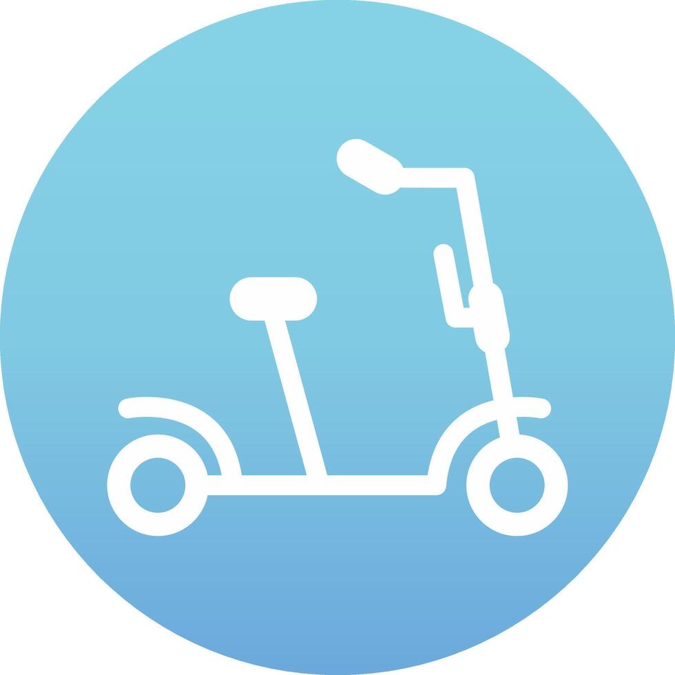 Kick Scooter Vecto Icon vector