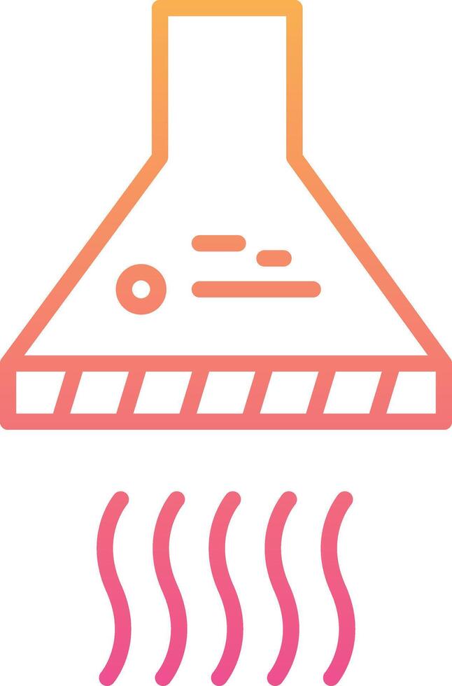 Extractor Hood Vecto Icon vector