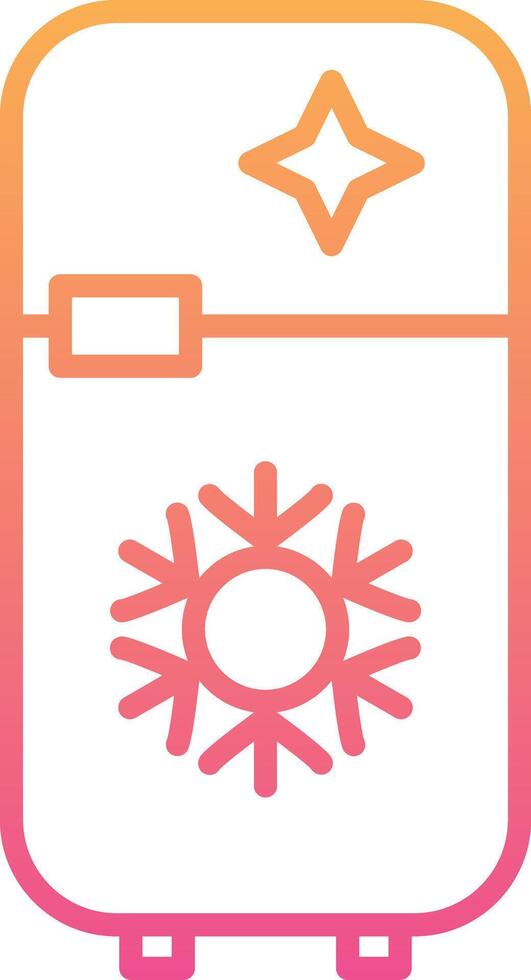 Fridge Vecto Icon vector