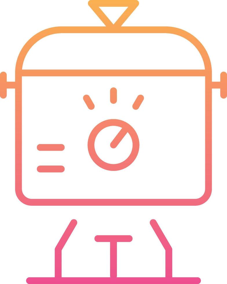 Slow Cooker Vecto Icon vector