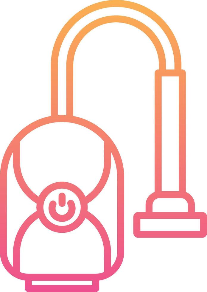 Vacuum Cleaner Vecto Icon vector