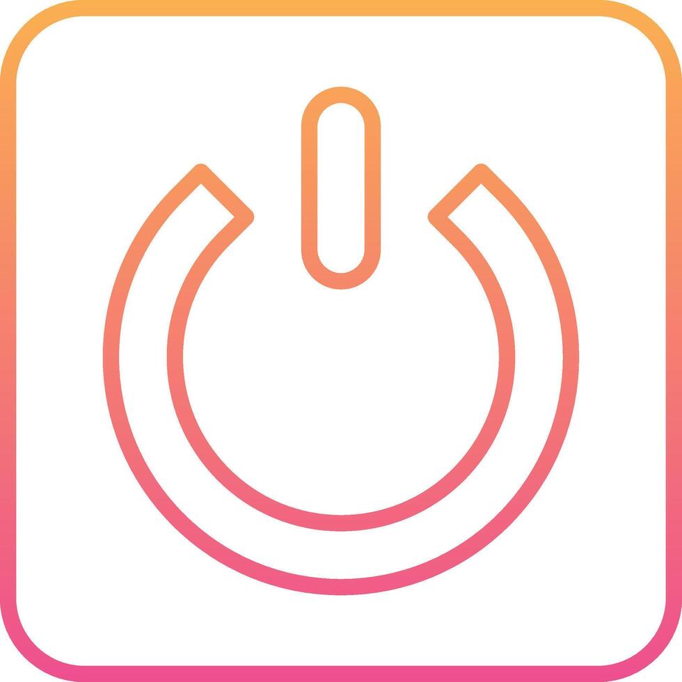 Power Button Vecto Icon vector