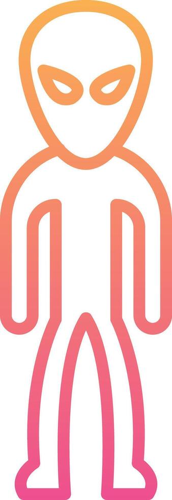 Alien Vecto Icon vector