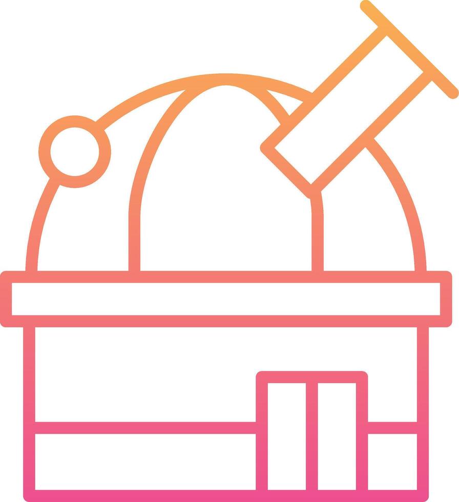 Space Observatory Vecto Icon vector