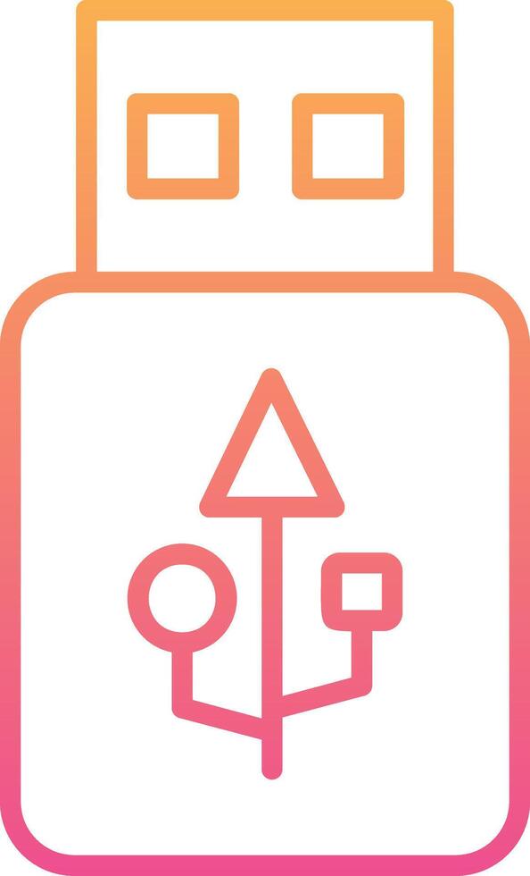 Usb Vecto Icon vector