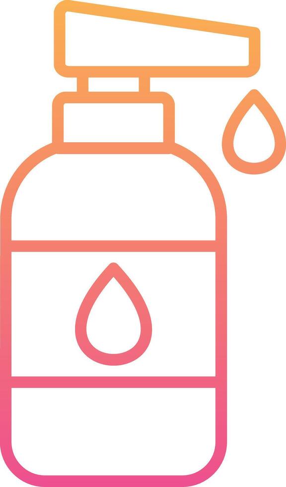 Baby lotion Vecto Icon vector