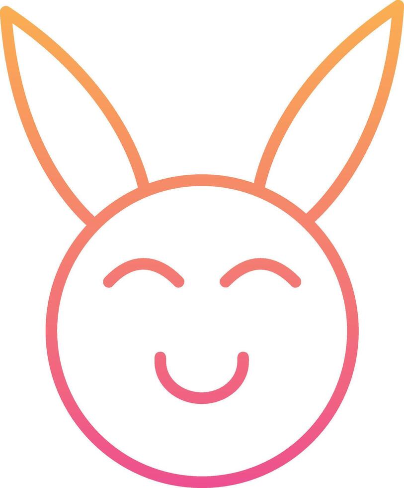 Bunny Vecto Icon vector