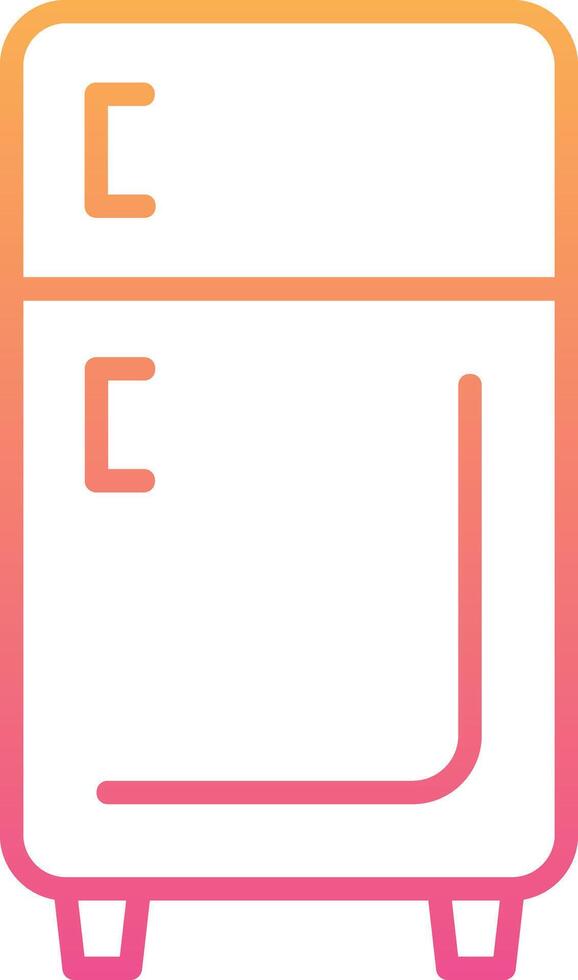 Fridge Vecto Icon vector