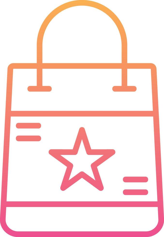 Shopping Bag Vecto Icon vector