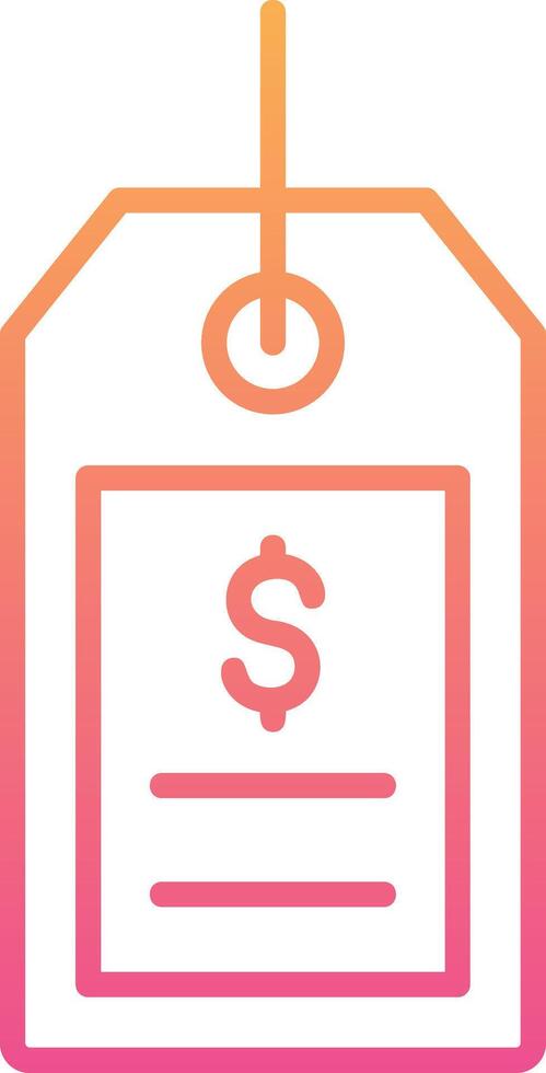 Price Tag Vecto Icon vector