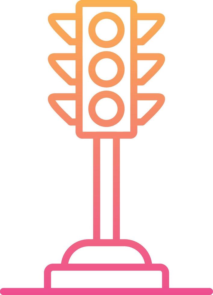 Traffic light Vecto Icon vector