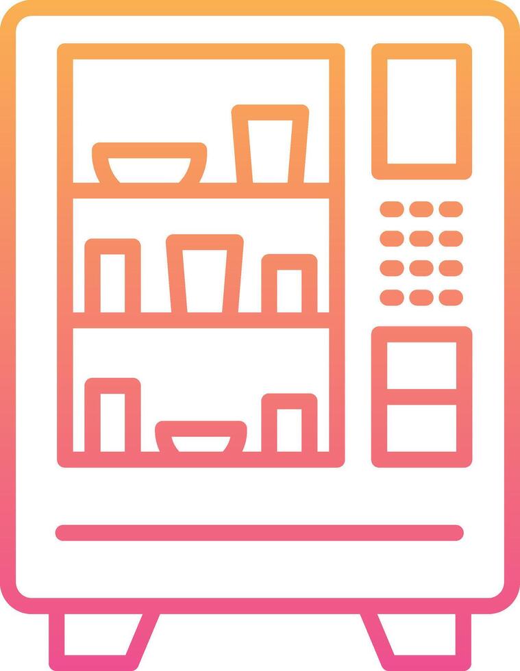 Vending Machine Vecto Icon vector