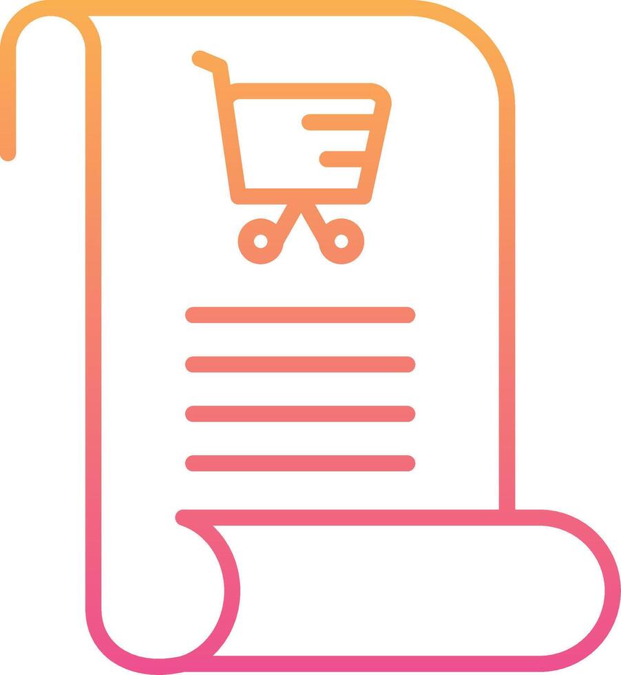 compras lista vecto icono vector