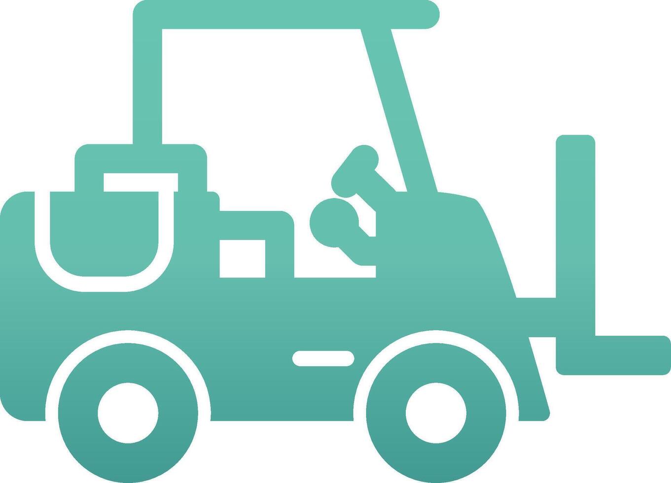 Forklift Vecto Icon vector