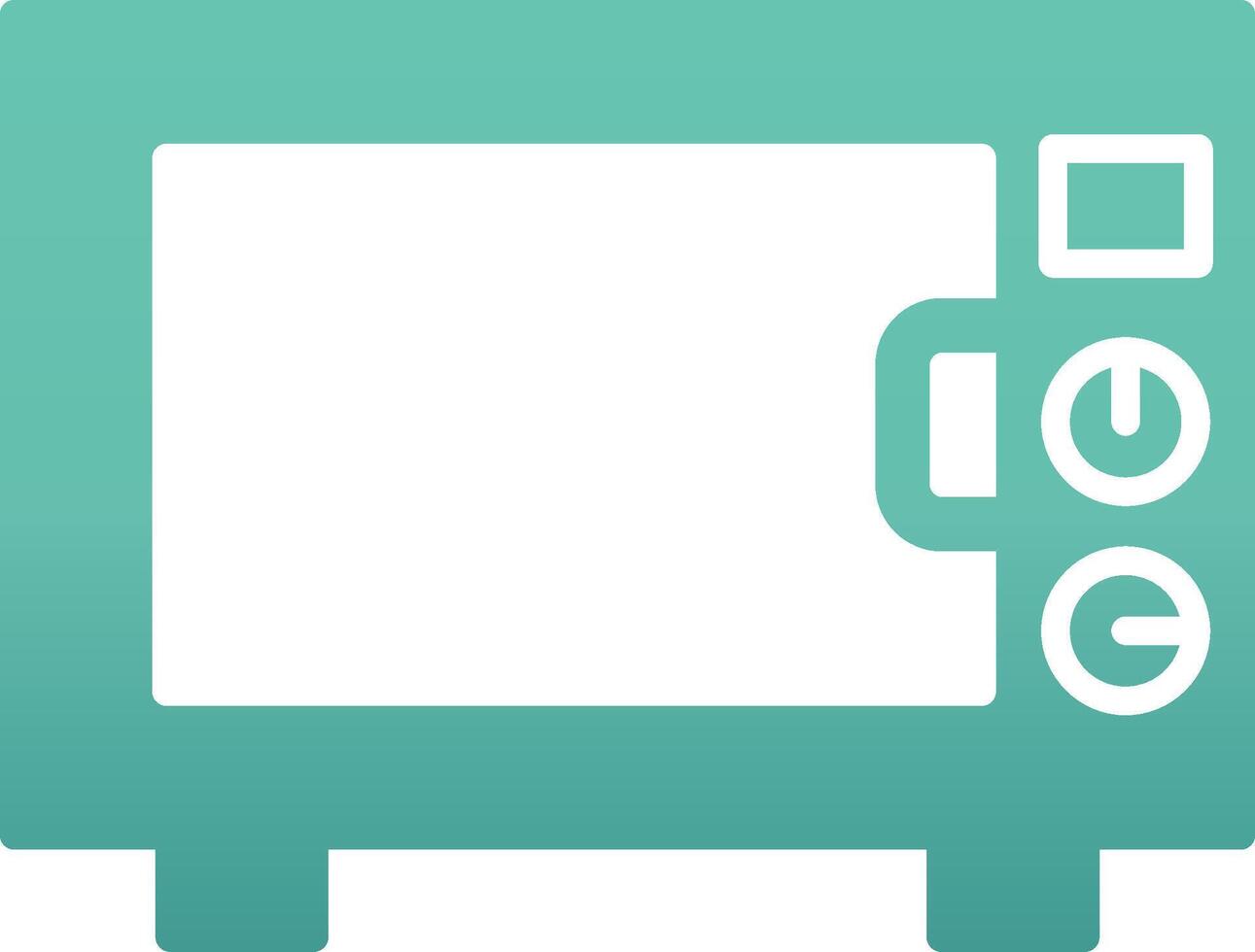 Microwave Vecto Icon vector
