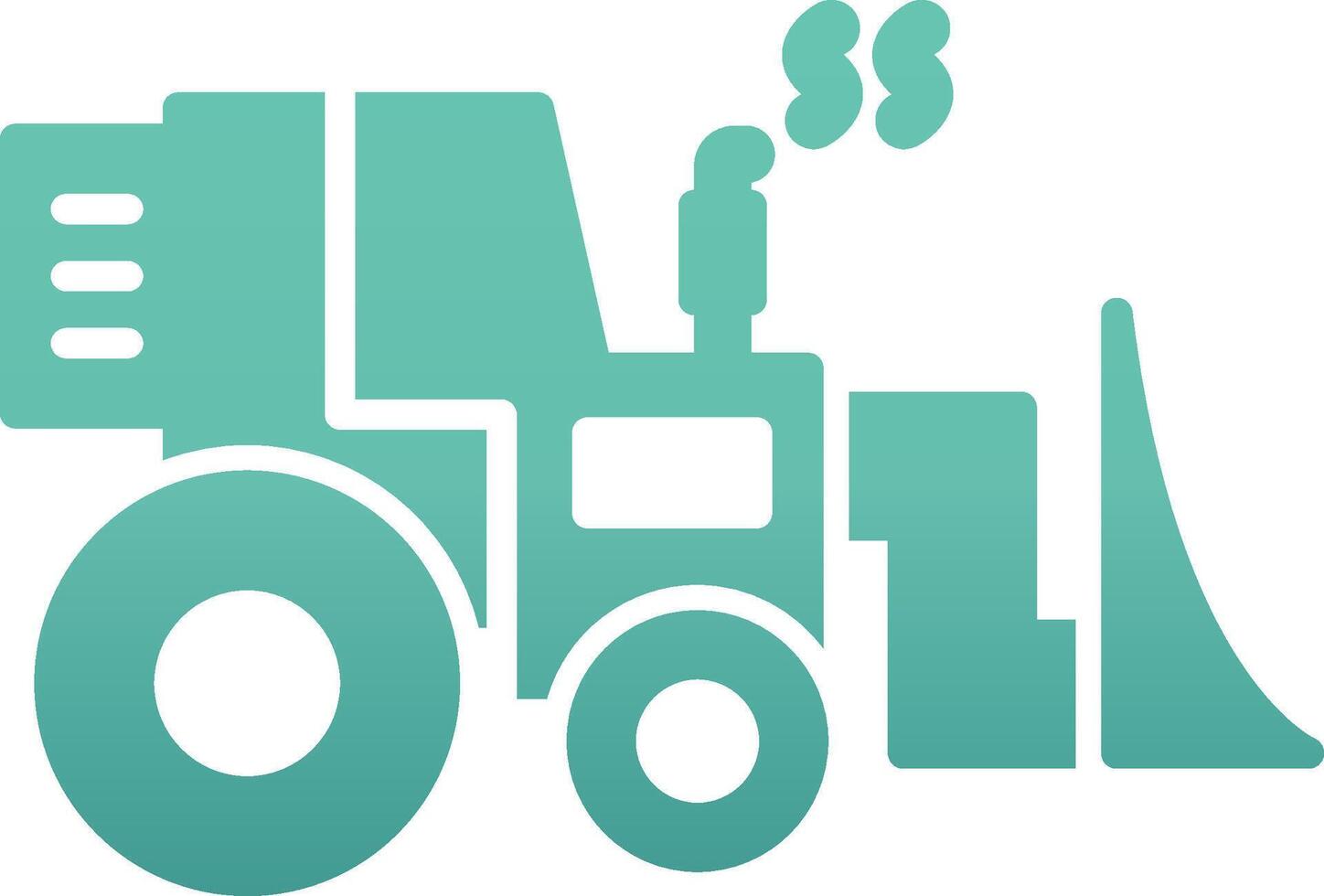 Bulldozer Vecto Icon vector