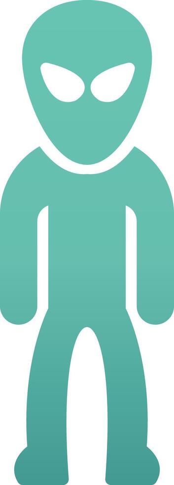 Alien Vecto Icon vector