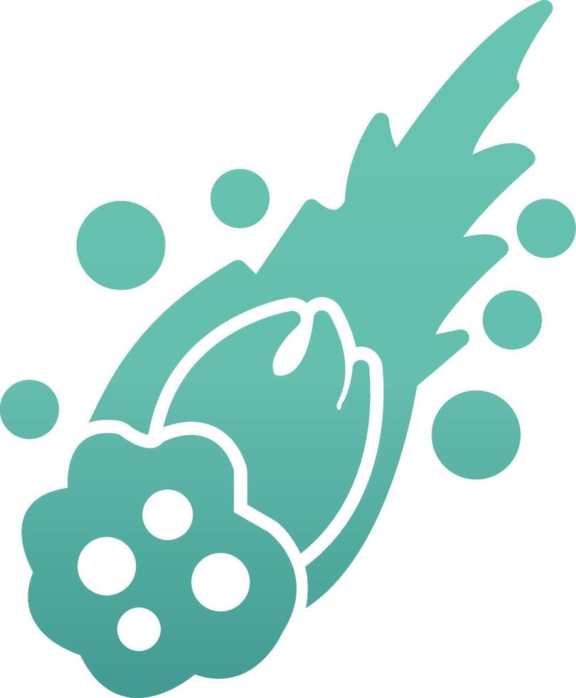 Meteor Vecto Icon vector