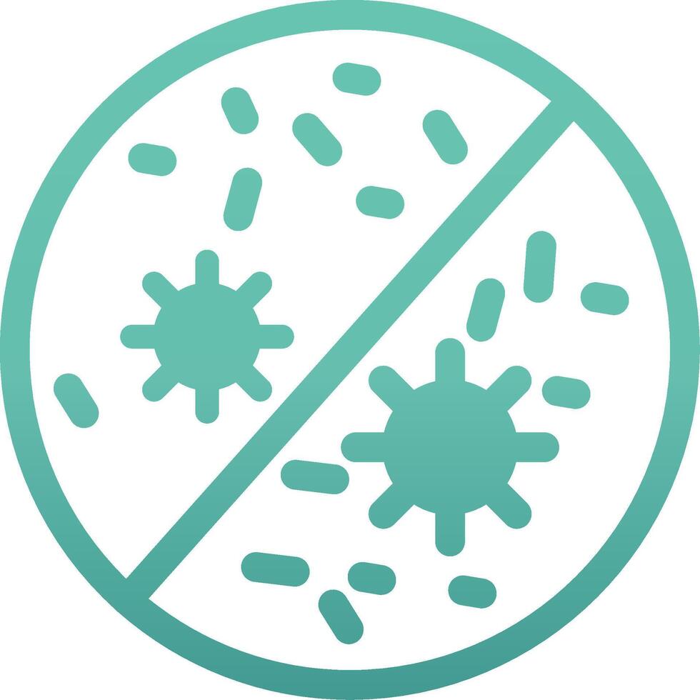 Antibacterial Vecto Icon vector