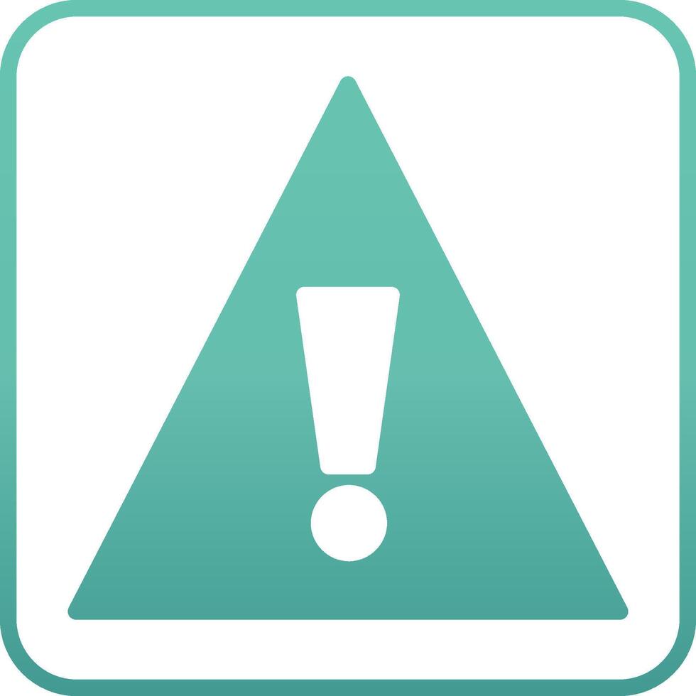 Caution Sign Vecto Icon vector