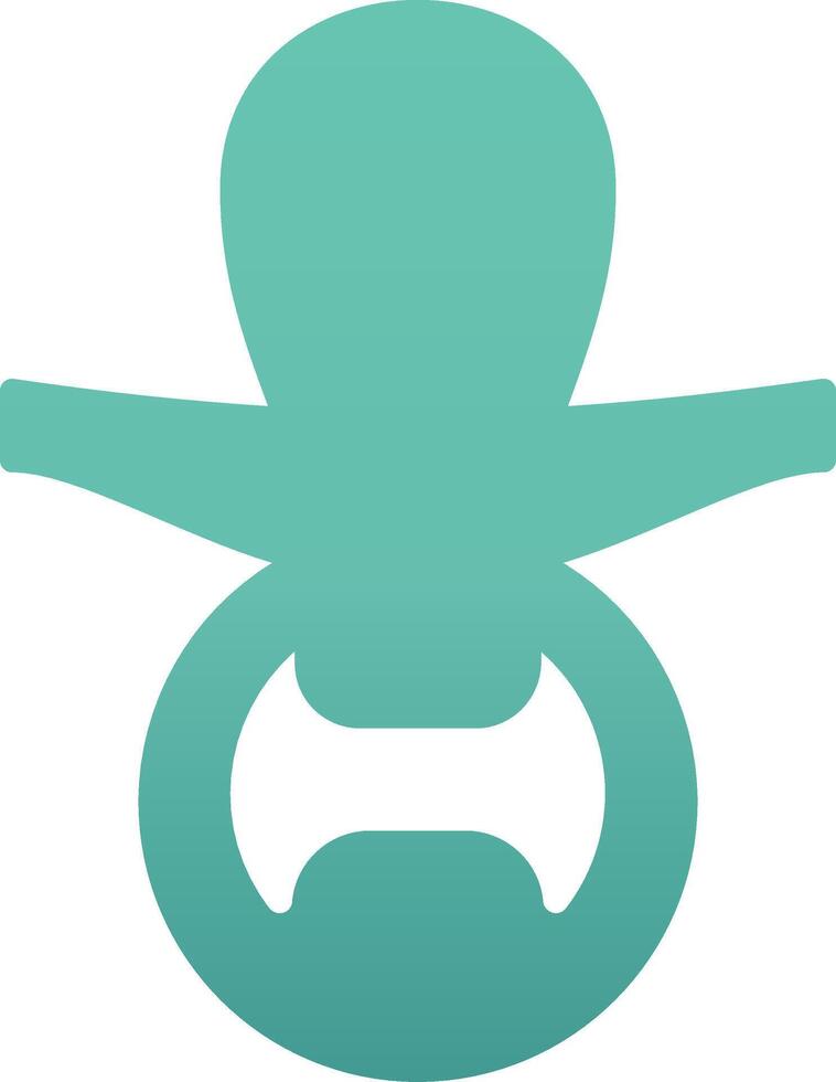 Pacifier Vecto Icon vector