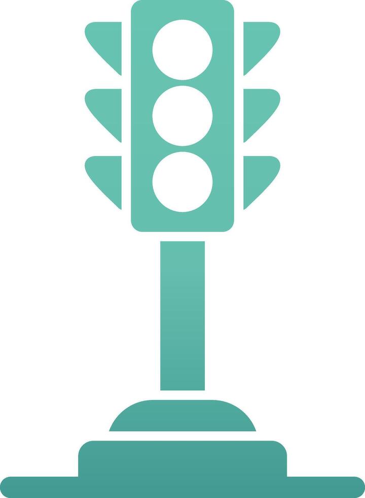 Traffic light Vecto Icon vector
