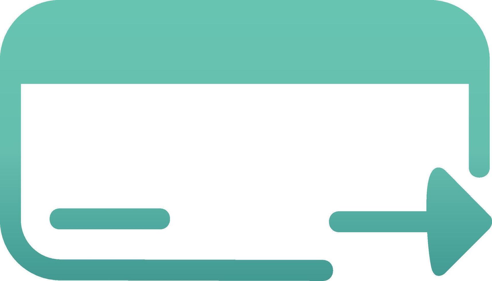 Credit Card Vecto Icon vector