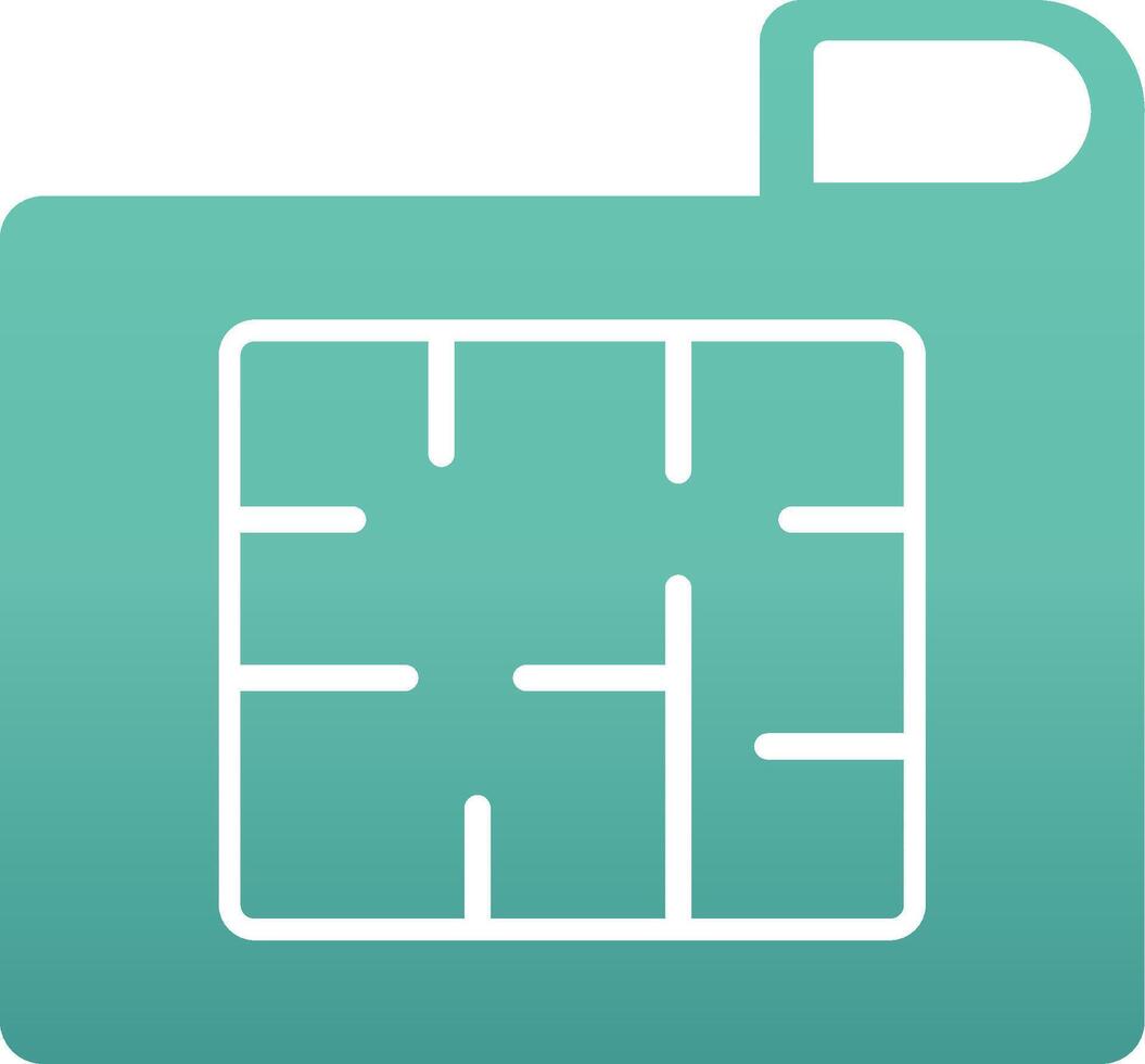 House Plan Vecto Icon vector