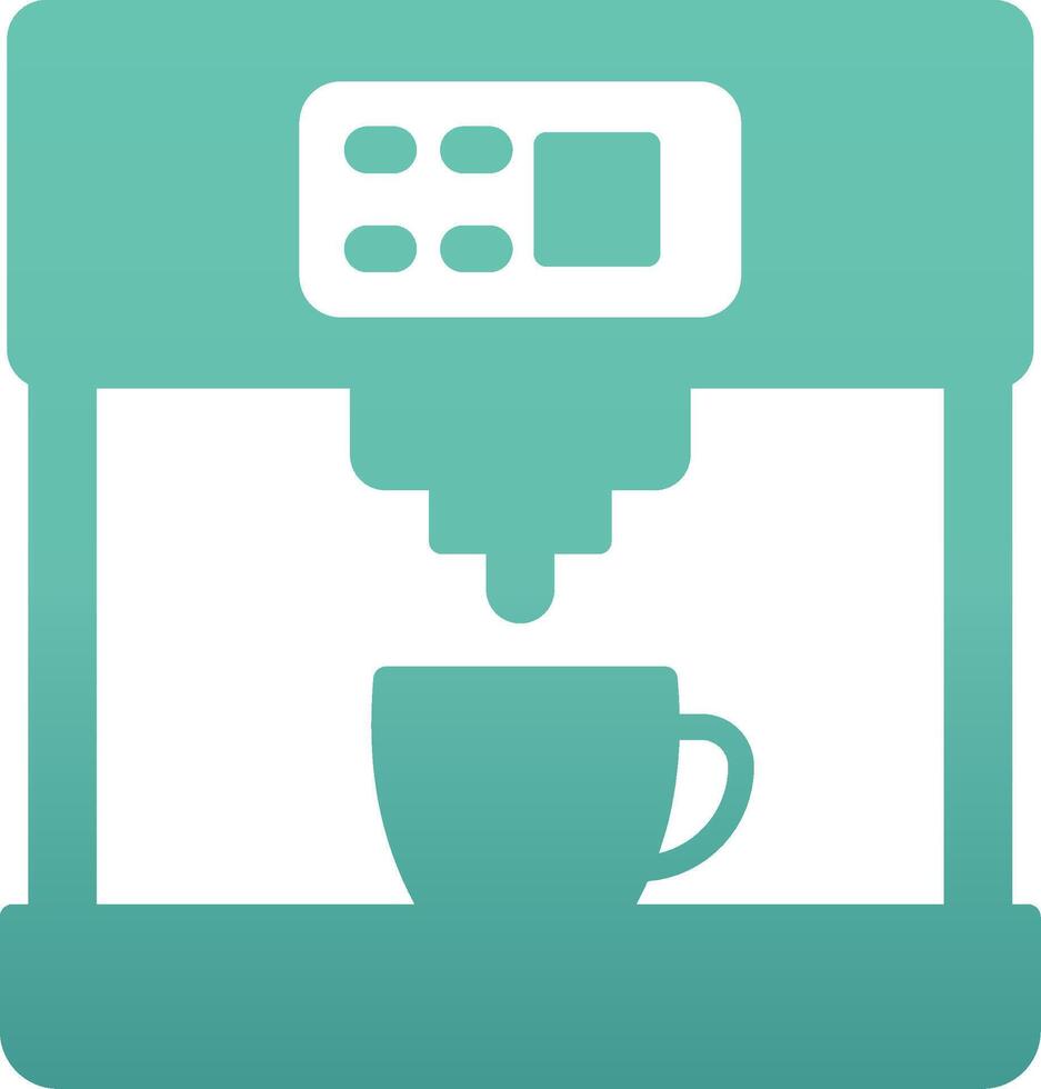Coffee Machine Vecto Icon vector