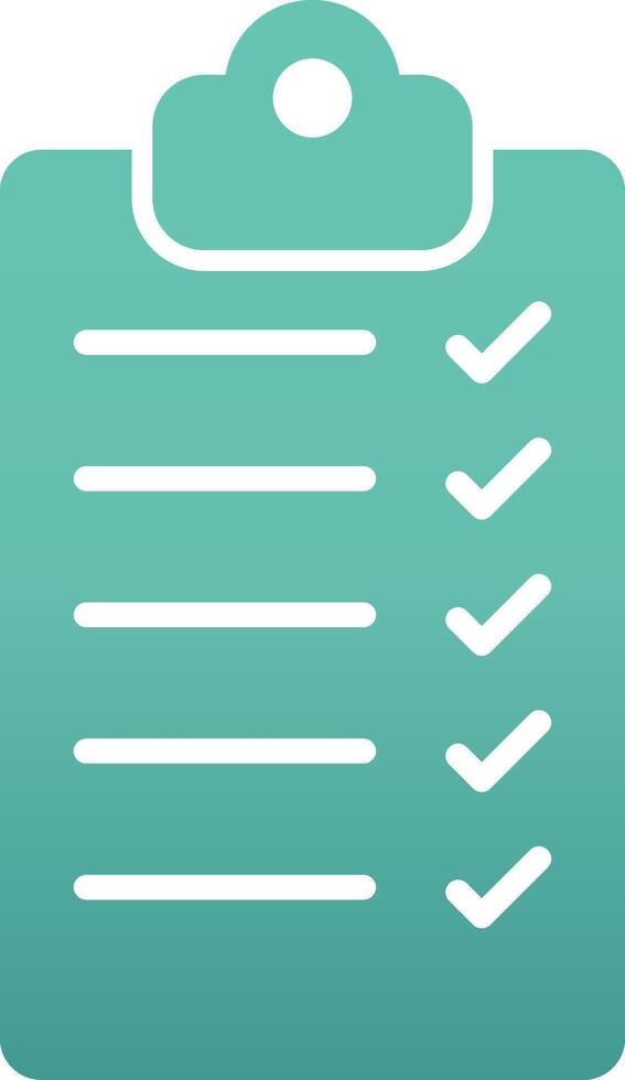 Checklist Vecto Icon vector