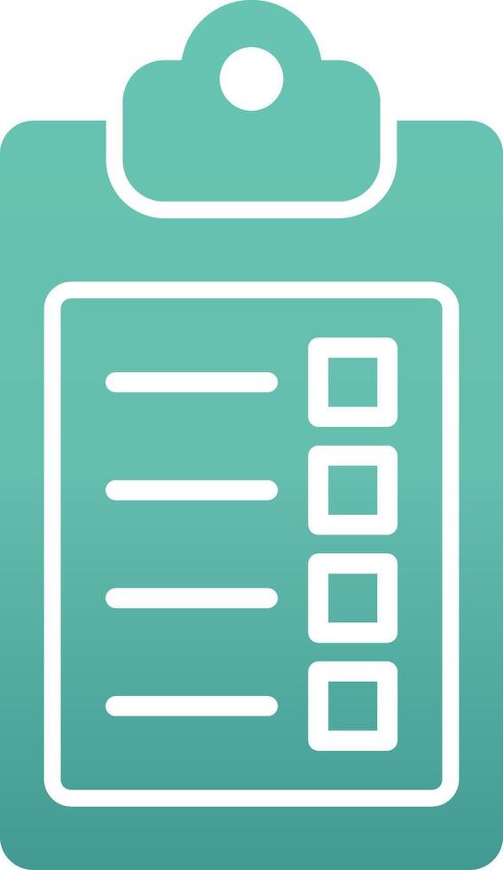 Clipboard Vecto Icon vector